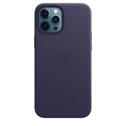 Apple Θήκη iPhone 12 Pro Max - Magsafe - Δέρμα Μωβ