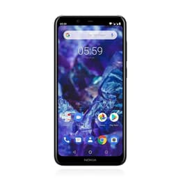 Nokia 5.1 Plus 32GB - Μαύρο - Ξεκλείδωτο