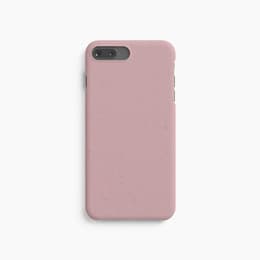 Προστατευτικό iPhone 7 Plus/8 Plus - Φυσικό υλικό - Ροζ