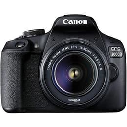 Reflex EOS 2000D - Μαύρο + Canon EF-S III f/3.5-5.6