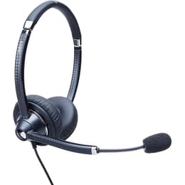 Jabra UC Voice 750 Duo καλωδιωμένο Ακουστικά Μικρόφωνο - Μαύρο