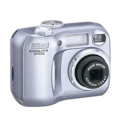 Κάμερα Συμπαγής Nikon Coolpix 2100 - Ασημί + Φωτογραφικός φακός Zoom Nikkor 36-108mm f/2.6-4.7