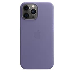 Apple Δερμάτινη θήκη iPhone 13 Pro Max - Magsafe - Δέρμα Μωβ