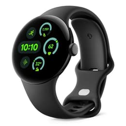 Google Ρολόγια Pixel Watch 3 Παρακολούθηση καρδιακού ρυθμού GPS - Μαύρο