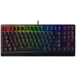 Razer Πληκτρολόγιο AZERTY Γαλλικό Πληκτρολόγιο με φωτιζόμενα πλήκτρα Blackwidow V3