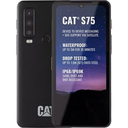 Cat S75 128GB - Μαύρο - Ξεκλείδωτο - Dual-SIM