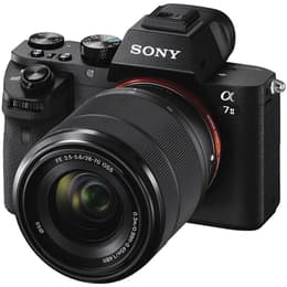 Κάμερα Hybrid - Sony A7 II - Μαύρο + Φωτογραφικός φακός Sony FE 28-70mm f/3.5-5.6 OSS