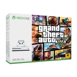 Xbox One S 500GB - Άσπρο + Grand Theft Auto 5