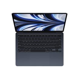 MacBook Air 13" (2022) - Apple M2 8‑core CPU καιGPU 10-Core - 8GB RAM - SSD 512GB - Πρότυπο - QWERTY - Ισπανικό