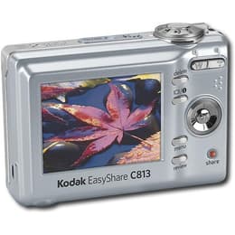 Κάμερα Συμπαγής Kodak EasyShare C813 - Ασήμι + Φωτογραφικός φακός Kodak AF 3x Optical Aspheric Lens 36-108mm f/3.1-5.6