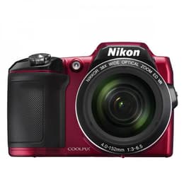 Bridge Coolpix L840 - Κόκκινο + Nikon Nikkor Wide Optical Zoom ED VR f/3-6.5