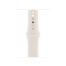 Apple Watch Series 10 (2024) GPS 46 mm - Αλουμίνιο Rose Gold - Sport band Starlight