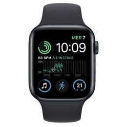 Ρολόγια Apple Watch SE 2ème Gen 44mm Παρακολούθηση καρδιακού ρυθμού GPS - Γκρι