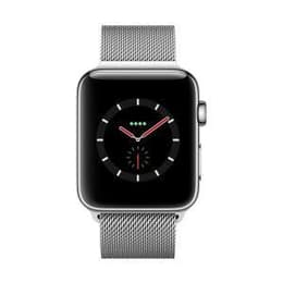 Apple Watch (Series 4) 2018 GPS + Cellular 44mm - Ανοξείδωτο ατσάλι Ασημί - Milanese Ασημί
