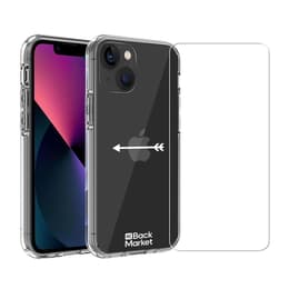 Back Market Προστατευτικό iPhone 13 mini και προστατευτική οθόνη - 60% Ανακυκλωμένο πλαστικό - Διαφανές