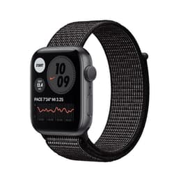 Apple Watch (Series 6) 2020 GPS + Cellular 44mm - Αλουμίνιο Space Gray - Nike Sport loop Μαύρο