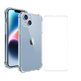 Προστατευτικό iPhone 14 Plus και προστατευτική οθόνη - TPU - Διαφανές