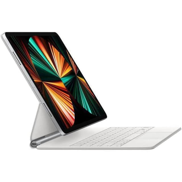 iPad Magic Keyboard 12.9" (2020) Ασύρματο Άσπρο AZERTY Γαλλικό