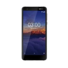 Nokia 3.1 16 GB Διπλή κάρτα SIM - Μαύρο - Ξεκλείδωτο