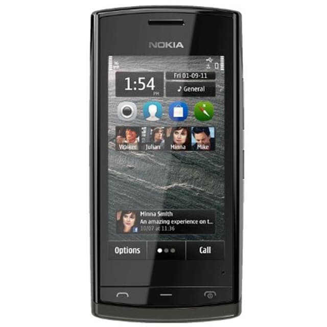 Nokia 500 - Μαύρο - Ξεκλείδωτο