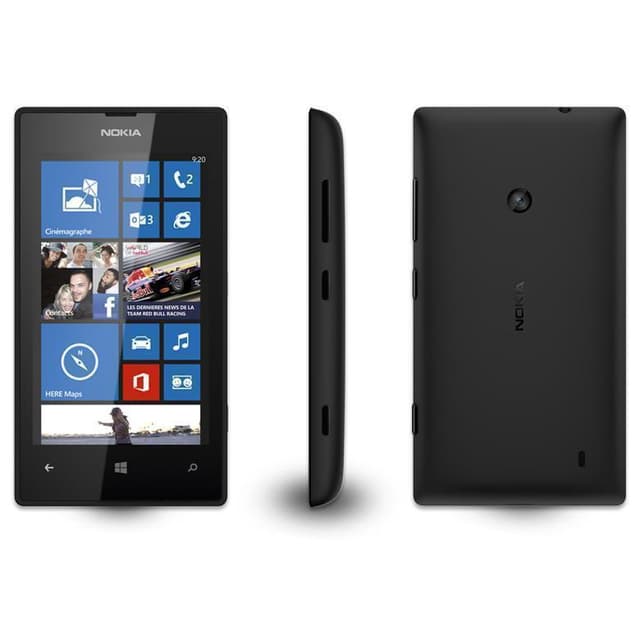 Nokia Lumia 520 - Μαύρο - Ξεκλείδωτο