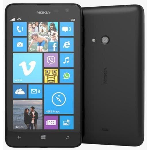 Nokia Lumia 625 - Μαύρο - Ξεκλείδωτο