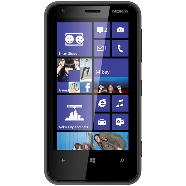 Nokia Lumia 620 - Μαύρο - Ξεκλείδωτο