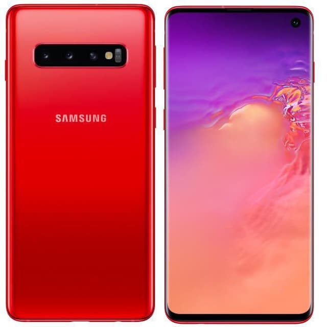 Galaxy S10 128 gb Διπλή κάρτα SIM - Κόκκινο - Ξεκλείδωτο