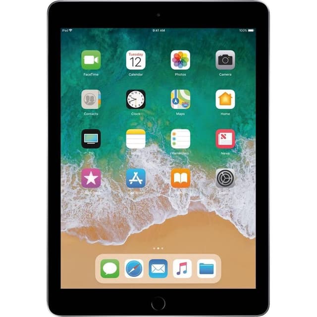 iPad 9,7" 5η γενιά (2017) 128GB - Γκρι Σίδερο - (WiFi + 4G)
