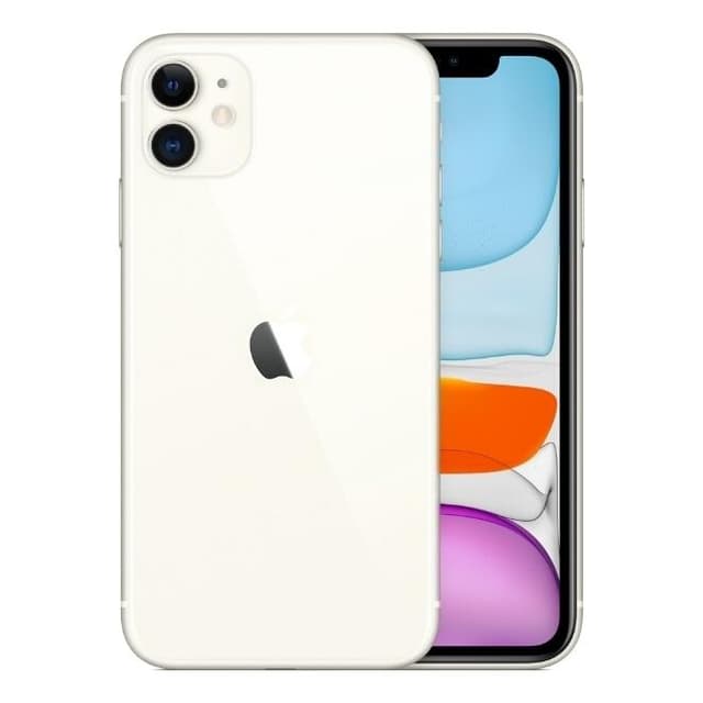 iPhone 11 64 GB - Άσπρο - Ξεκλείδωτο