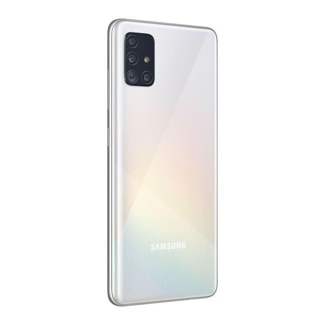 Galaxy A51 128 gb Διπλή κάρτα SIM - Άσπρο - Ξεκλείδωτο