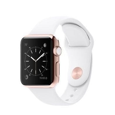 Apple Watch (Series 3) Σεπτέμβριος 2017 38mm - Αλουμίνιο Ροζ χρυσό - Αθλητισμός