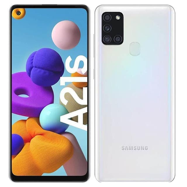 Galaxy A21S 32 gb Διπλή κάρτα SIM - Άσπρο - Ξεκλείδωτο