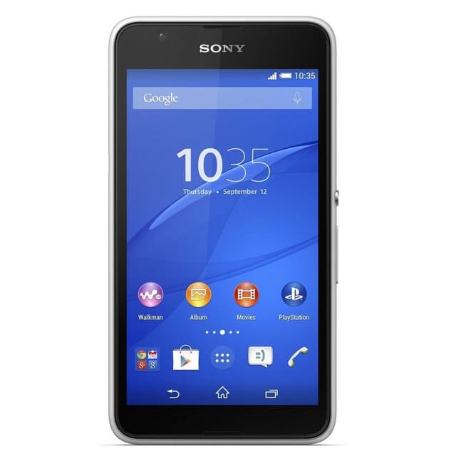 Sony Xperia E4g 8 gb - Άσπρο - Ξεκλείδωτο