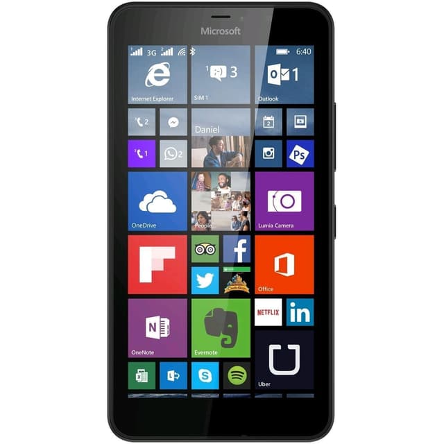 Microsoft Lumia 640 LTE 8 gb - Μαύρο - Ξεκλείδωτο