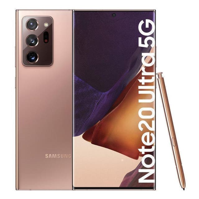 Galaxy Note20 Ultra 5G 256 gb Διπλή κάρτα SIM - Χάλκινο - Ξεκλείδωτο