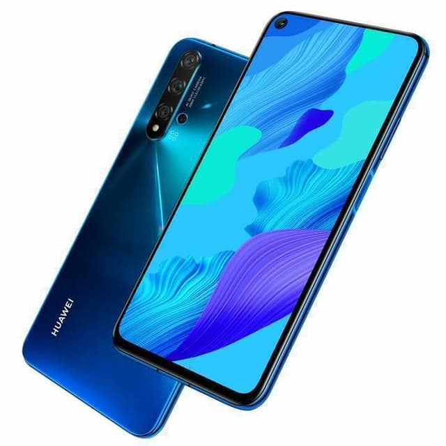 Huawei Nova 5T 128 gb Διπλή κάρτα SIM - Μπλε (Aurora) - Ξεκλείδωτο
