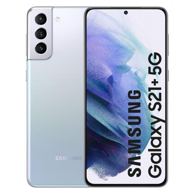 Galaxy S21+ 5G 256 gb Διπλή κάρτα SIM - Ασημί - Ξεκλείδωτο