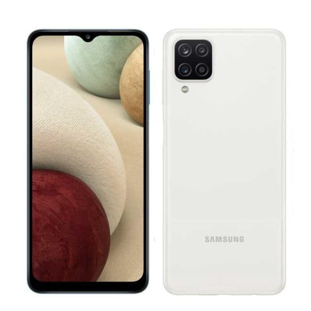 Galaxy A12 64 gb Διπλή κάρτα SIM - Άσπρο - Ξεκλείδωτο