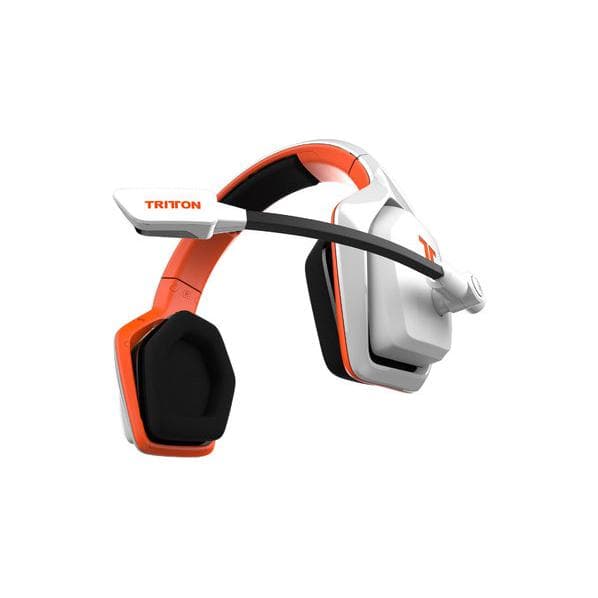 Tritton Katana HD 7.1 Gaming Ακουστικά Μικρόφωνο - Άσπρο/Πορτοκαλί