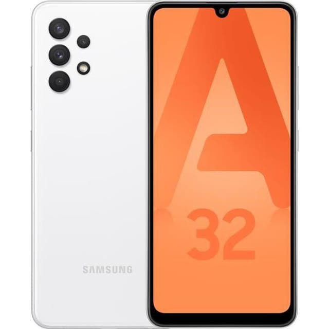 Galaxy A32 128 gb Διπλή κάρτα SIM - Άσπρο - Ξεκλείδωτο