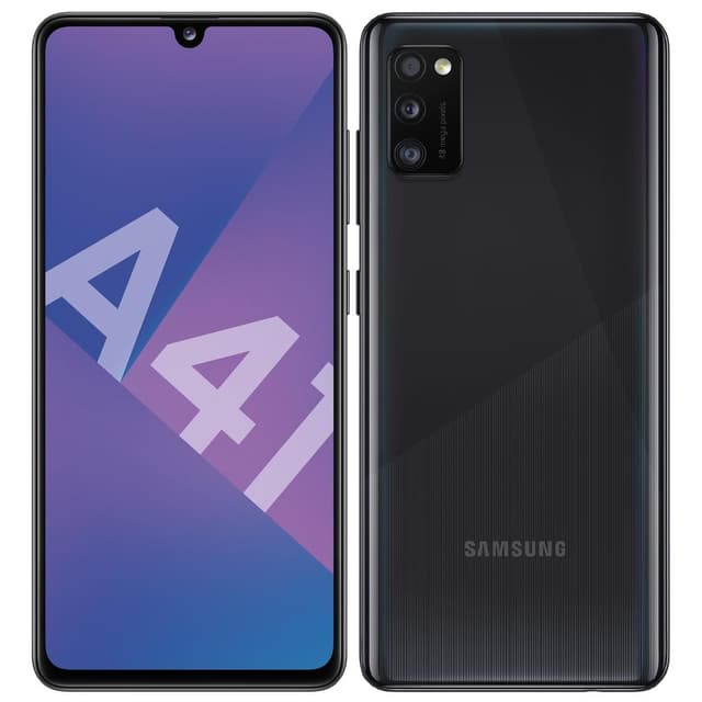 Galaxy A41 64 GB Διπλή κάρτα SIM - Μαύρο - Ξεκλείδωτο