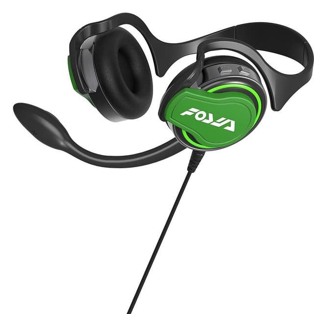 Hori Splatoon 2 gaming καλωδιωμένο Ακουστικά Μικρόφωνο - Μαύρο/Πράσινο