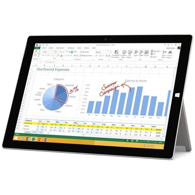 Microsoft Surface Pro 3 12" Core i5-4300U - HDD 128 Gb - 4GB