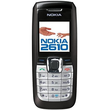 Nokia 2610 - Μαύρο - Ξεκλείδωτο